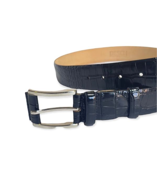 Patent Leather Belt Black