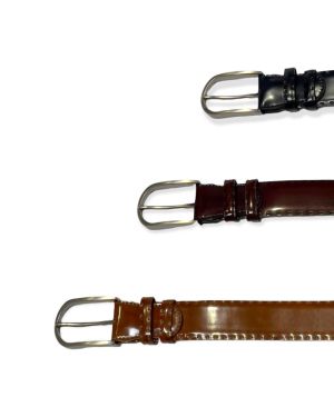 Desch Belt Grain Leather Brown