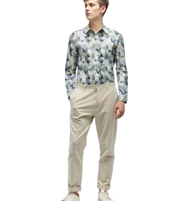 Desch Feather Print Shirt