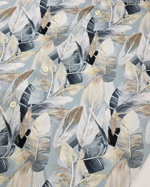 Desch Feather Print Shirt