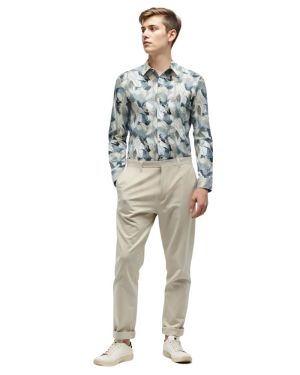 Desch Feather Print Shirt