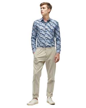 Desch Dot Pattern Shirt