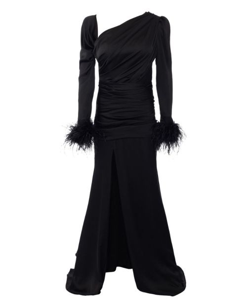 Silk Feather Dress