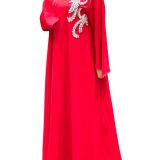 Kaftan Style Dress red 3