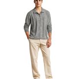 Men's Pattern Knitwear Grey