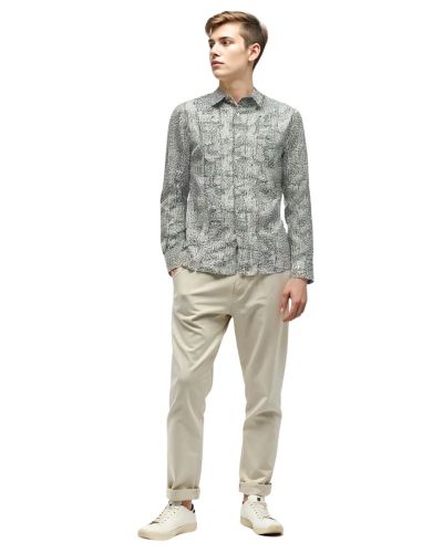Desch Noir Static Print Shirt