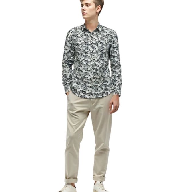 Desch Skull Print Shirt