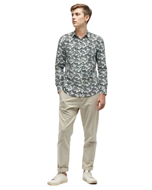 Desch Skull Print Shirt