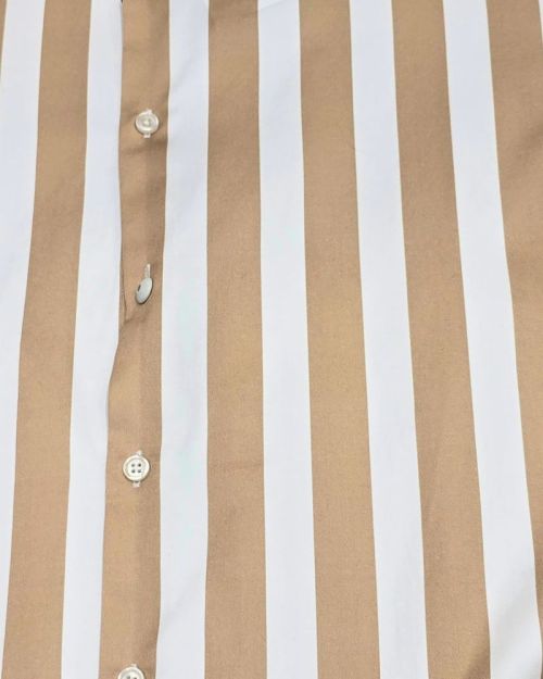 Desch Camel Stripe Shirt