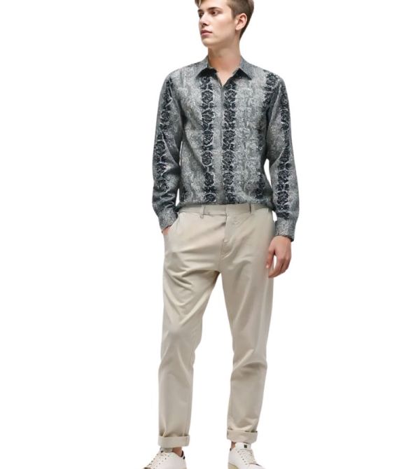 Desch Floral Swirl Print Shirt