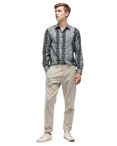 Desch Floral Swirl Print Shirt