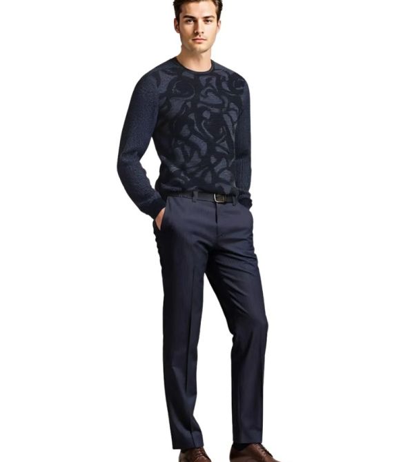 Desch Men's Dark Botanica Knitwear