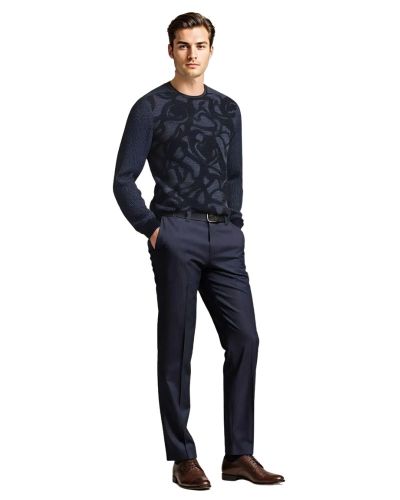 Desch Men’s Dark Botanica Knitwear