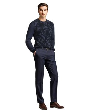 Desch Men’s Dark Botanica Knitwear