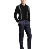 Desch Men's Knitwear Black Stripe