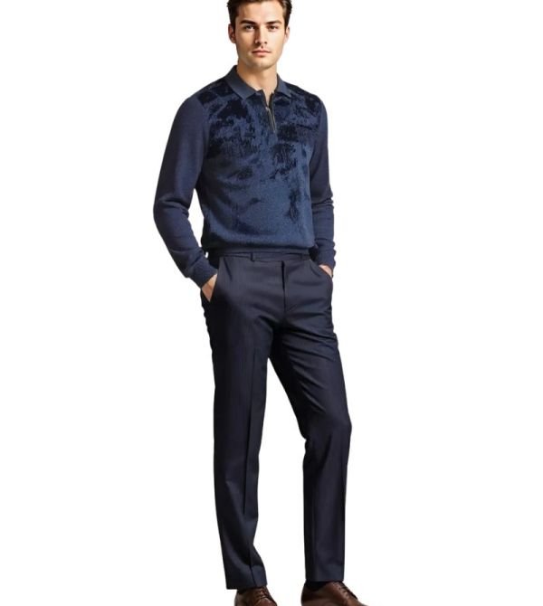 Desch Men's Knitwear Blue