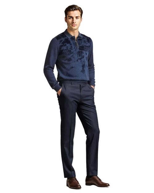 Desch Men’s Knitwear Blue