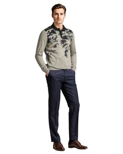 Desch Men’s Knitwear Brown