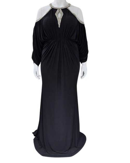 Ebony Luxe Plus-Size Gown