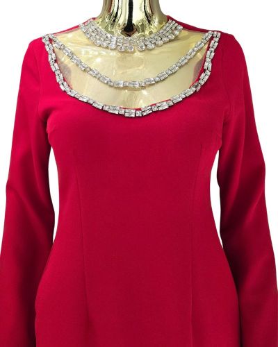 Jewelled Elegance Short Dress