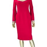 Jewelled Elegance Short Dress