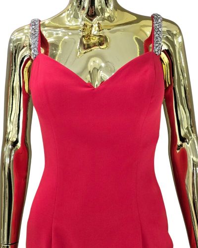 Jewelled Strap Short Dress