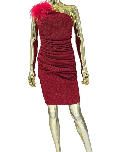 Ruby Flare Cocktail Dress
