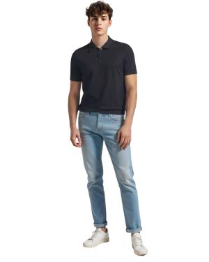 Men’s Short Sleeve Button-Up Tshirt