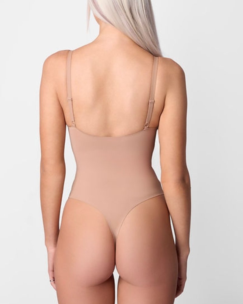 Mesh Deep-V Bodysuit